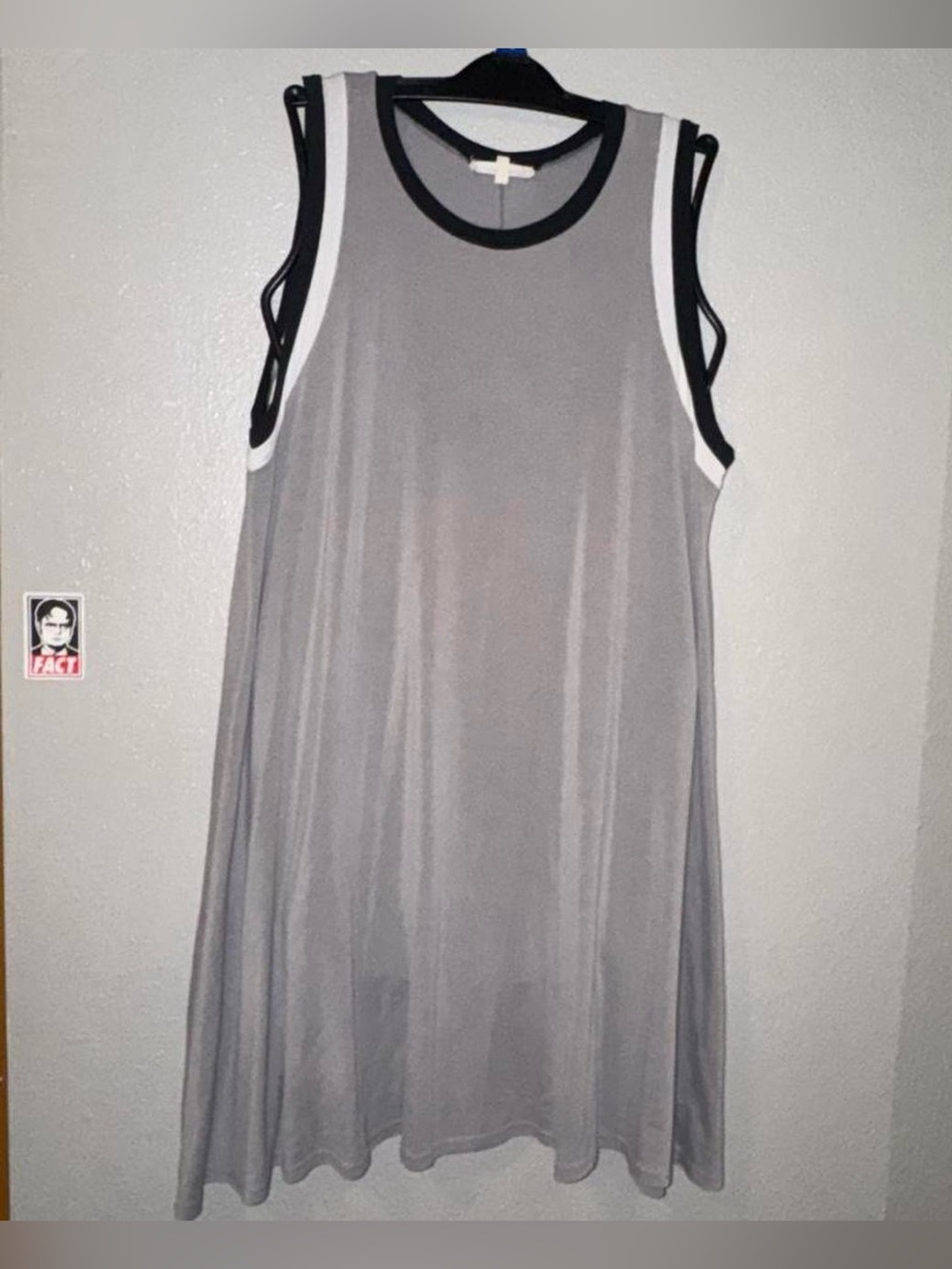Women’s Large Gilded Intent A-Line Swing Dress